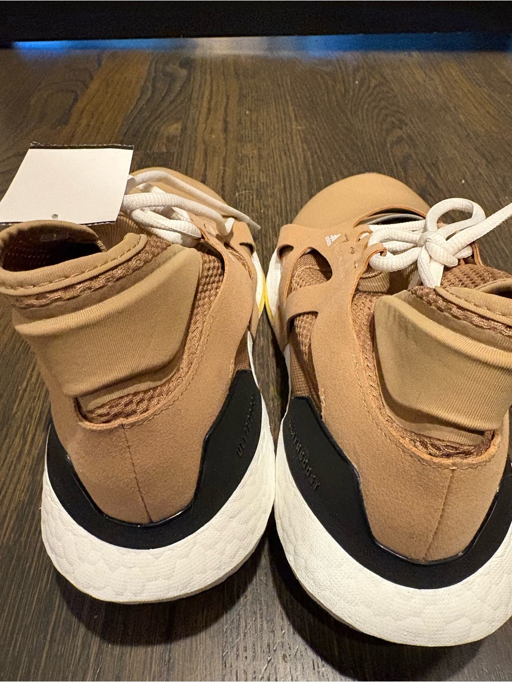 Stella McCartney Tan and White Athletic Sneakers - Picture 11 of 16